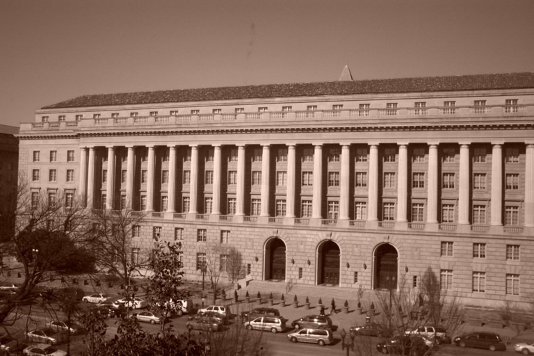 The Internal Revenue Service headquarters in the Federal Triangle, Washington, D.C.